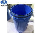 10 &#39;&#39; Zoll Big Blue PP Plastikwasserfilterpatronengehäuse für die Behandlung von Wasserfilter